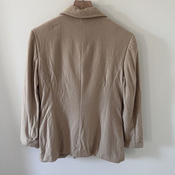 Brooks Brothers Women's Warm Lined Blazer Camel Tan Brown - Medium - Picture 5 of 5